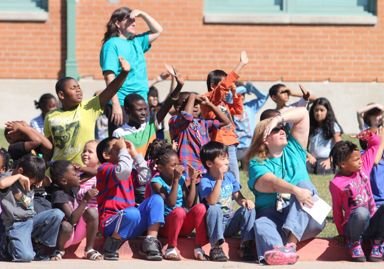 West Ward Elementary School Rocket Launch